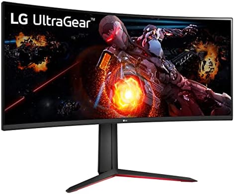 LG 34G630A B 34 Inch Ultragear WQHD  3440 x 1440  Curved Gaming Monitor  240Hz  1ms  FreeSync Premium  DisplayHDR 400  Built in Speaker  HDMI  DisplayPort  USB Type C  Tilt/Height/Swivel Stand  Black