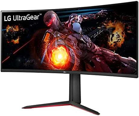 LG 34G630A B 34 Inch Ultragear WQHD  3440 x 1440  Curved Gaming Monitor  240Hz  1ms  FreeSync Premium  DisplayHDR 400  Built in Speaker  HDMI  DisplayPort  USB Type C  Tilt/Height/Swivel Stand  Black