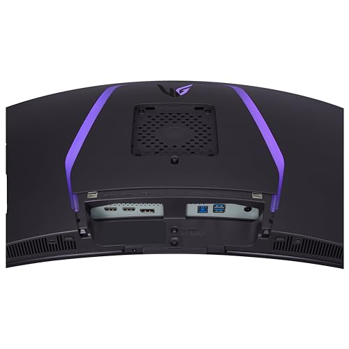 LG 34GS95QE 34 inch Ultragear OLED Curved Gaming Monitor WQHD 1440p 800R 240Hz 0 03ms AMD FreeSync Premium Pro NVIDIA G Sync HDMI 2 1 DisplayPort Tilt/Height/Swivel Stand Black