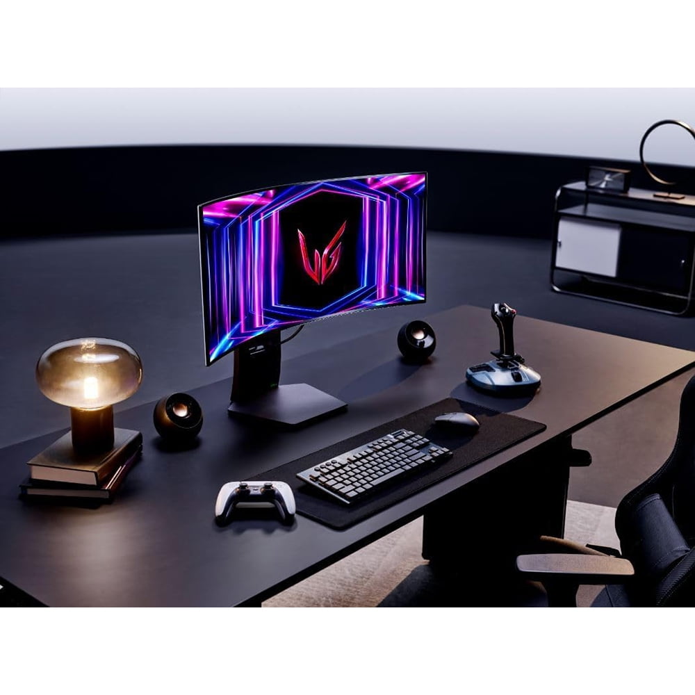 LG 34GS95QE B CR Ultragear OLED Gaming Monitor WQHD 800R 240Hz 0 03ms  Computer Monitors  Curved  Black/34 in  1  1  1