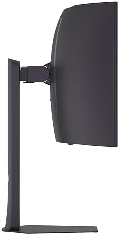 LG 34GX900A B 34 Inch Ultragear WQHD  3440 x 1440  OLED Curved Gaming Monitor  240Hz  0 03ms  NVIDIA G Sync  VESA DisplayHDR True Black 400  HDMI 2 1  DisplayPort  USB Type C PD 65W  Black