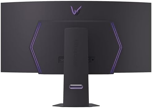 LG 34GX900A B 34 Inch Ultragear WQHD  3440 x 1440  OLED Curved Gaming Monitor  240Hz  0 03ms  NVIDIA G Sync  VESA DisplayHDR True Black 400  HDMI 2 1  DisplayPort  USB Type C PD 65W  Black
