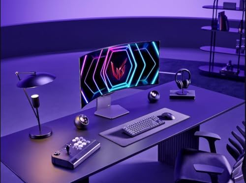 LG 34GX900A B 34 Inch Ultragear WQHD  3440 x 1440  OLED Curved Gaming Monitor  240Hz  0 03ms  NVIDIA G Sync  VESA DisplayHDR True Black 400  HDMI 2 1  DisplayPort  USB Type C PD 65W  Black