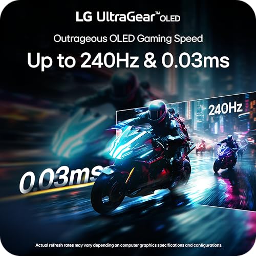 LG 34GX90SA W 34 inch Ultragear WQHD  3440 x 1440  OLED Curved Gaming Monitor 240Hz  1ms  NVIDIA G Sync Compatible  AMD FreeSync Premium  VESA DisplayHDR True Black 400  webOS  USB Type C  White