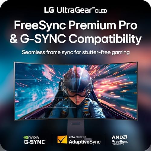 LG 34GX90SA W 34 inch Ultragear WQHD  3440 x 1440  OLED Curved Gaming Monitor 240Hz  1ms  NVIDIA G Sync Compatible  AMD FreeSync Premium  VESA DisplayHDR True Black 400  webOS  USB Type C  White