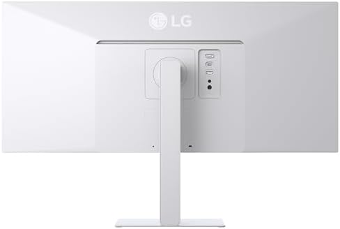 LG 34U530A W 34 inch UltraWide WFHD  2560 x 1080  IPS Wide Computer Monitor  100Hz  VESA DisplayHDR 400  HDMI  DisplayPort  USB Type C  Tilt/Height/Swivel Stand  White