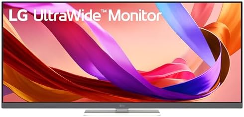 LG 34U530A W 34 inch UltraWide WFHD  2560 x 1080  IPS Wide Computer Monitor  100Hz  VESA DisplayHDR 400  HDMI  DisplayPort  USB Type C  Tilt/Height/Swivel Stand  White