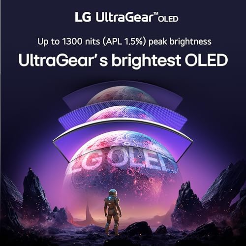 LG 39GX90SA W 39 inch Ultragear WQHD  3440 x 1440  OLED Curved Gaming Monitor 240Hz  1ms  NVIDIA G Sync Compatible  AMD FreeSync Premium  VESA DisplayHDR True Black 400  webOS  USB Type C  White