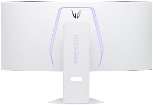 LG 39GX90SA W 39 inch Ultragear WQHD  3440 x 1440  OLED Curved Gaming Monitor 240Hz  1ms  NVIDIA G Sync Compatible  AMD FreeSync Premium  VESA DisplayHDR True Black 400  webOS  USB Type C  White