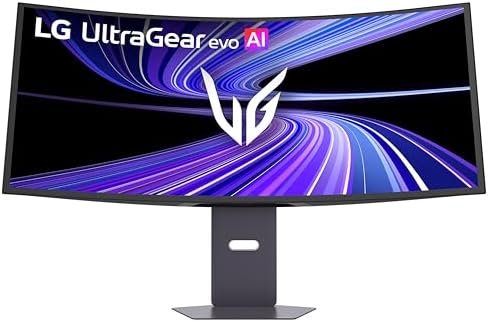LG 39GX950B B 39 inch Ultragear evo 5K2K WUHD  5120 x 2160  OLED Curved Gaming Monitor  Dual Mode 165Hz  0 03ms  NVIDIA G Sync  FreeSync Premium Pro  DisplayHDR True Black 500  HDMI  DP  USB C  Black