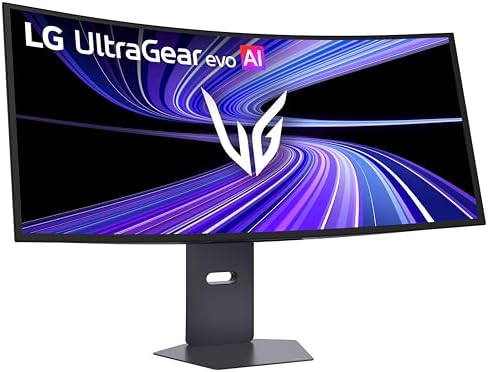 LG 39GX950B B 39 inch Ultragear evo 5K2K WUHD  5120 x 2160  OLED Curved Gaming Monitor  Dual Mode 165Hz  0 03ms  NVIDIA G Sync  FreeSync Premium Pro  DisplayHDR True Black 500  HDMI  DP  USB C  Black