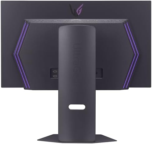 LG 45GX900A B 45 Inch Ultragear WQHD  3440 x 1440  OLED Curved Gaming Monitor  240Hz  0 03ms  NVIDIA G Sync  VESA DisplayHDR True Black 400  HDMI 2 1  DisplayPort  USB Type C PD 65W  Black