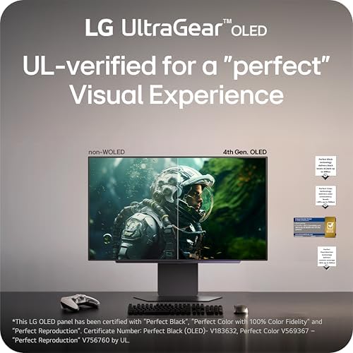 LG 45GX900A B 45 Inch Ultragear WQHD  3440 x 1440  OLED Curved Gaming Monitor  240Hz  0 03ms  NVIDIA G Sync  VESA DisplayHDR True Black 400  HDMI 2 1  DisplayPort  USB Type C PD 65W  Black
