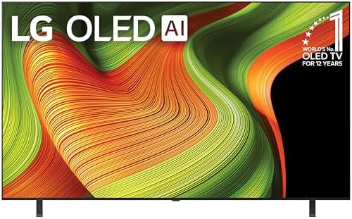 LG 65 Inch Class OLED AI 4K B5 Series Smart TV w/Dolby Atmos  Dolby Vision  HDR10  AI Super Upscaling 4K  Filmmaker Mode  Wow Orchestra  Alexa Built in  OLED65B5PUA AUSZ  2025 