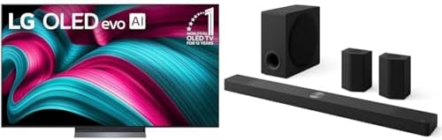LG Smart TV Class OLED evo AI 4K C5 Series de 65 pulgadas con Dolby Atmos, Dolby Vision, HDR10, AI Super Upscaling 4K, modo Cineasta, Orquesta Wow, Alexa incorporado (OLED65C5PUA, 2025)
