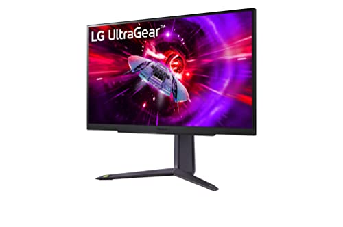 LG Electronics 27GR75Q B Ultragear Gaming Monitor 68 5 cm  27   2560 x 1 440  16 9  WQHD 1440p  99  sRGB  HDR10  165 Hz  1ms GtG   Black