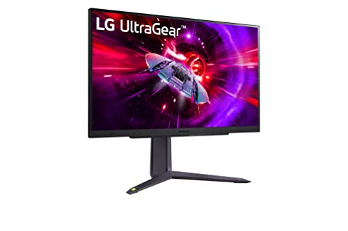 LG Electronics 27GR75Q B Ultragear Gaming Monitor 68 5 cm  27   2560 x 1 440  16 9  WQHD 1440p  99  sRGB  HDR10  165 Hz  1ms GtG   Black