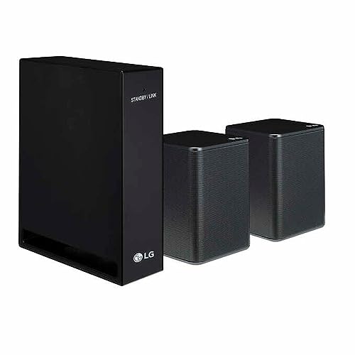 LG SP7R 7 1 Channel High Res Audio Sound Bar with Rear Speaker Kit  Renewed 