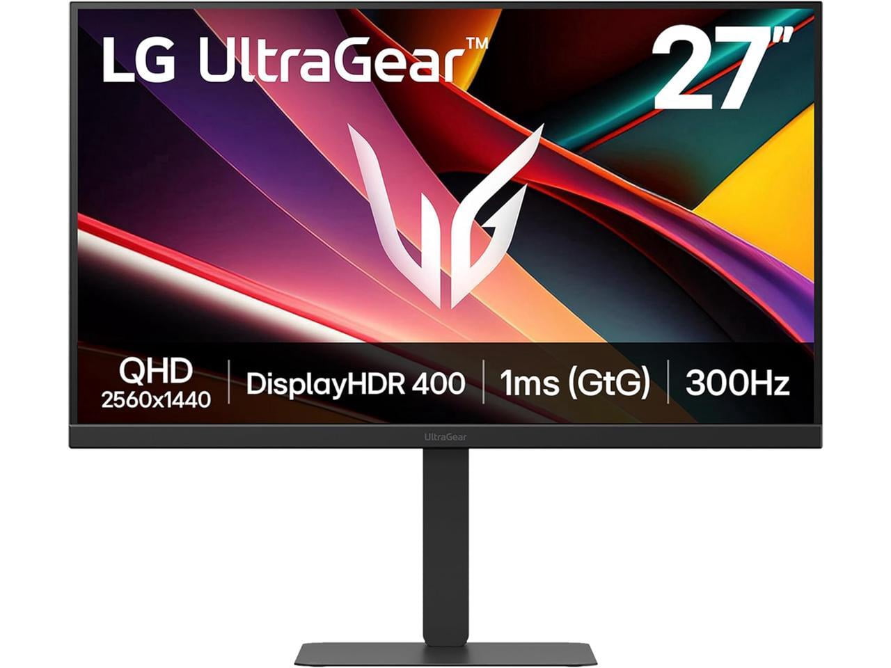 LG UltraGear 27G640A B 27" 1440p HDR 300 Hz Gaming Monitor