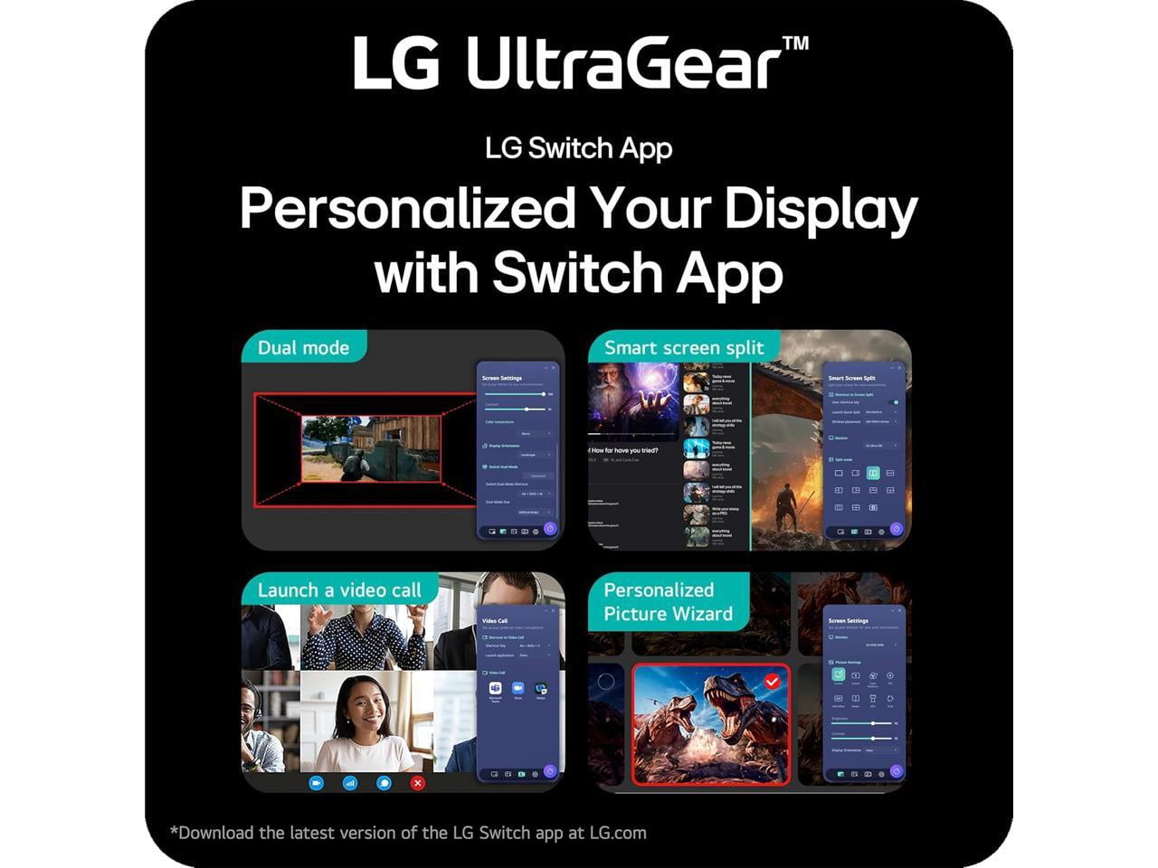 LG UltraGear 27G640A B 27" 1440p HDR 300 Hz Gaming Monitor