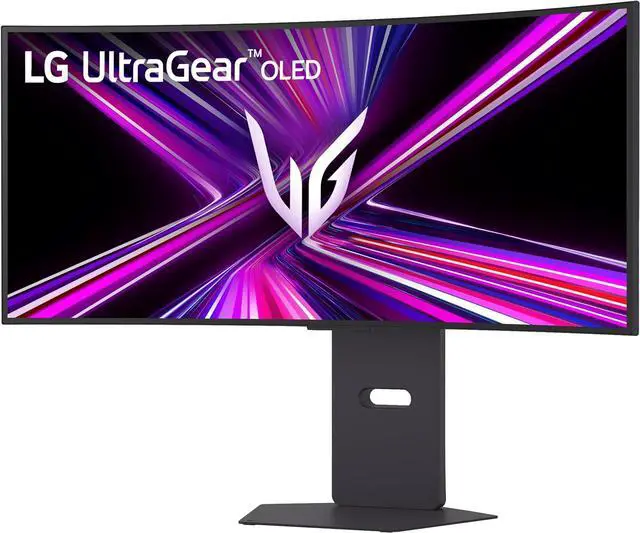 LG UltraGear 34 inch Ultrawide QHD 2K 1440P 240Hz FreeSync Premium Pro & G Sync Compatible 0 03ms HDR400 USB C OLED Curved Gaming Computer Monitor with Height Adjustable  Swivel & Tilt Stand 34GX900A B