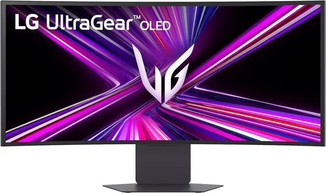 LG UltraGear 34 inch Ultrawide QHD 2K 1440P 240Hz FreeSync Premium Pro & G Sync Compatible 0 03ms HDR400 USB C OLED Curved Gaming Computer Monitor with Height Adjustable  Swivel & Tilt Stand 34GX900A B