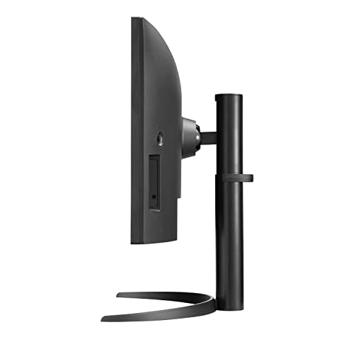 LG UltraWide QHD 34 Inch Curved Computer Monitor 34WQ73A B  IPS with HDR 10 Compatibility  Built In KVM  and USB Type C  Black
