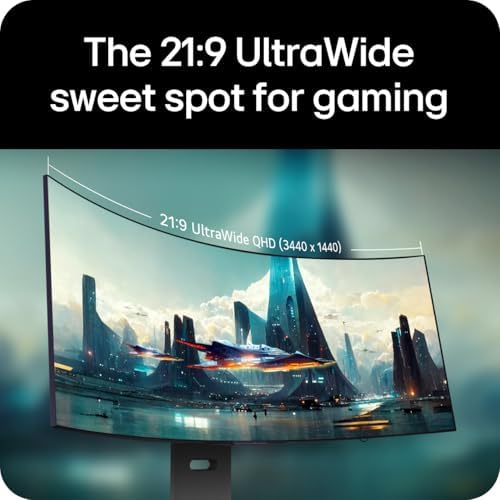 LG Ultragear 39GX900A B 39  OLED Curved WQHD Gaming Monitor   240Hz  0 03ms  G SYNC & FreeSync Premium Pro  HDMI 2 1  DisplayPort 1 4  USB C  VESA  Anti Glare  HDR True Black  800R Curve