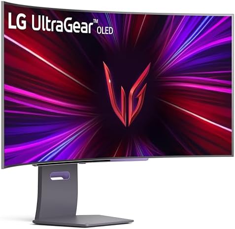 LG Ultragear 39GX900A B 39  OLED Curved WQHD Gaming Monitor   240Hz  0 03ms  G SYNC & FreeSync Premium Pro  HDMI 2 1  DisplayPort 1 4  USB C  VESA  Anti Glare  HDR True Black  800R Curve