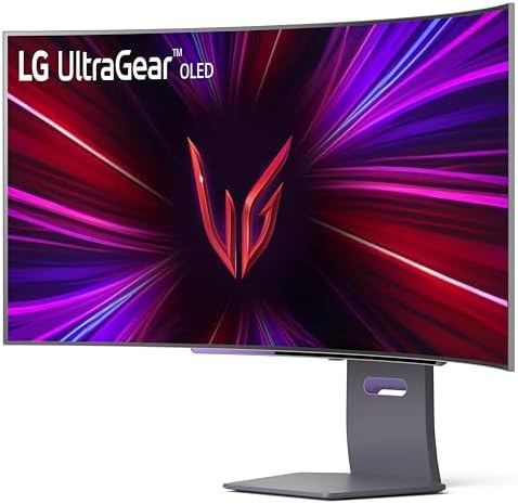 LG Ultragear 39GX900A B 39  OLED Curved WQHD Gaming Monitor   240Hz  0 03ms  G SYNC & FreeSync Premium Pro  HDMI 2 1  DisplayPort 1 4  USB C  VESA  Anti Glare  HDR True Black  800R Curve