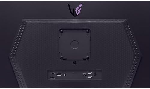 LG  27GS93QE 27 inch Ultragear OLED Gaming Monitor QHD 1440p 240Hz 0 03ms DisplayHDR True Black 400 AMD FreeSync Premium Pro NVIDIA G Sync HDMI 2 1 DisplayPort Tilt/Height/Pivot Stand Black