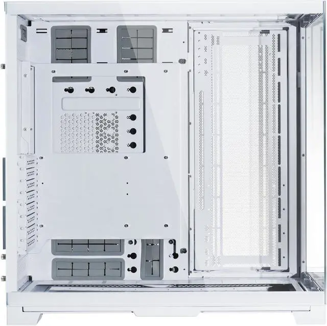 LIAN LI O11 Dynamic EVO XL O11DEXL White Aluminum / Steel / Tempered Glass ATX Mid Tower Computer Case       O11DEXL W