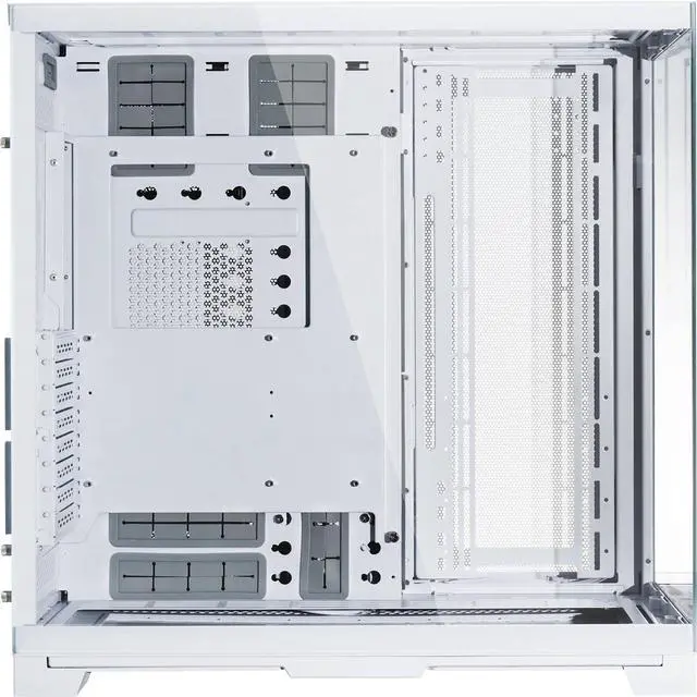 LIAN LI O11 Dynamic EVO XL O11DEXL White Aluminum / Steel / Tempered Glass ATX Mid Tower Computer Case       O11DEXL W