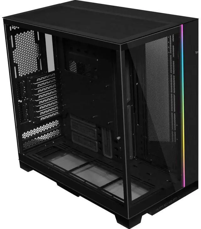 LIAN LI O11 Dynamic EVO XL O11DEXL Black Aluminum / Steel / Tempered Glass ATX Mid Tower Computer Case       O11DEXL X