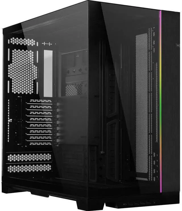 LIAN LI O11 Dynamic EVO XL O11DEXL Black Aluminum / Steel / Tempered Glass ATX Mid Tower Computer Case       O11DEXL X