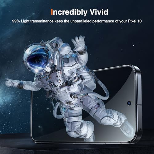 LK 2 Pack for Google Pixel 9 Screen Protector with 2 Pack Camera Lens Protector  HD Ultra thin  9H Hardness Tempered Glass Screen Protector for Pixel 9  Fingerprint Compatible  Bubble Free