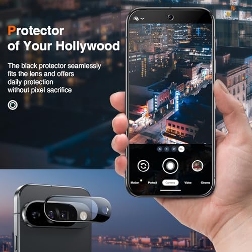 LK 2 Pack for Google Pixel 9 Screen Protector with 2 Pack Camera Lens Protector  HD Ultra thin  9H Hardness Tempered Glass Screen Protector for Pixel 9  Fingerprint Compatible  Bubble Free