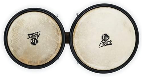 LP  Latin Percussion  Aspire Bongos  Havana Café  6 3/4 and 8  LPA601 HC 