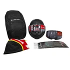 LS2 Advant Modular Motorcycle Helmet Matte Black Size Small