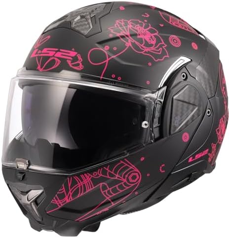 LS2 Helmets Advant II Modular Motorcycle Helmet W/SunShield  Gloss Jeans Gray   X Small 
