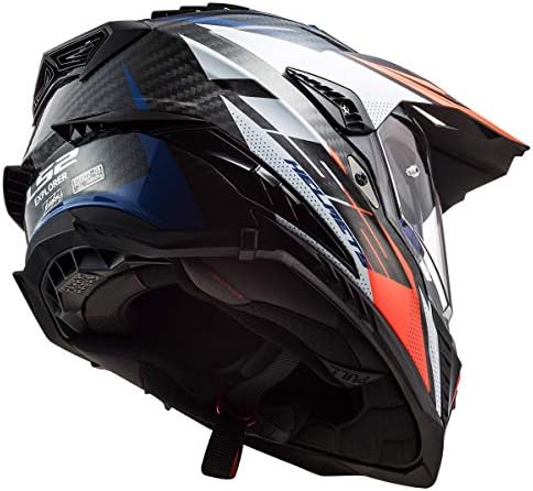LS2 Helmets Explorer Carbon Adventure Helmet
