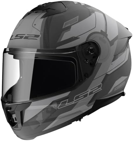 LS2 Helmets Stream II Full Face Motorcycle Helmet W/ SunShield