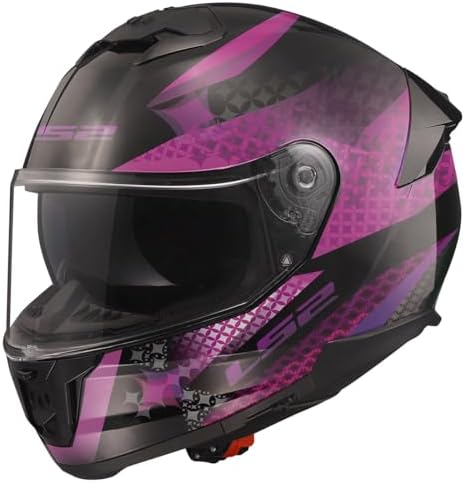 LS2 Helmets Stream II Full Face Motorcycle Helmet W/ SunShield