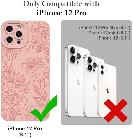 LSL Funda para iPhone 13, diseño de flores moradas, diseño de estampado de flores, TPU suave, lente de cámara completa, anti-caídas, antiarañazos, a prueba de golpes, funda protectora delgada para