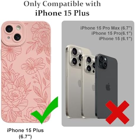 LSL Funda para iPhone 13, diseño de flores moradas, diseño de estampado de flores, TPU suave, lente de cámara completa, anti-caídas, antiarañazos, a prueba de golpes, funda protectora delgada para