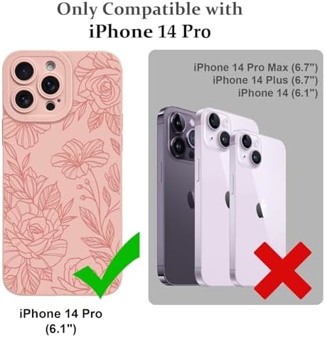 LSL Funda para iPhone 13, diseño de flores moradas, diseño de estampado de flores, TPU suave, lente de cámara completa, anti-caídas, antiarañazos, a prueba de golpes, funda protectora delgada para