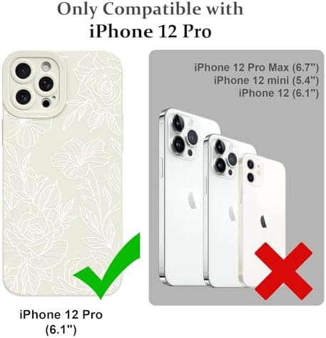 LSL Funda para iPhone 13, diseño de flores moradas, diseño de estampado de flores, TPU suave, lente de cámara completa, anti-caídas, antiarañazos, a prueba de golpes, funda protectora delgada para