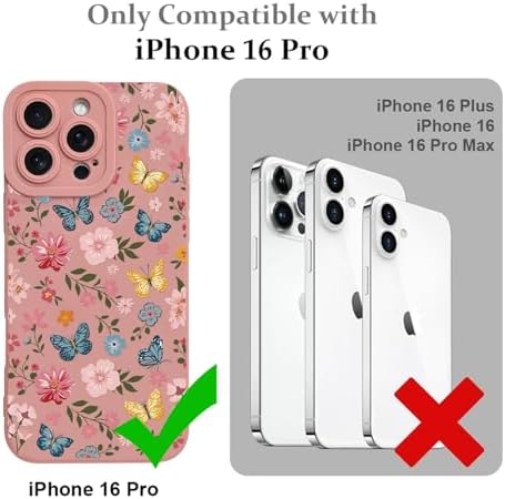 LSL Funda para iPhone 13, diseño de flores moradas, diseño de estampado de flores, TPU suave, lente de cámara completa, anti-caídas, antiarañazos, a prueba de golpes, funda protectora delgada para