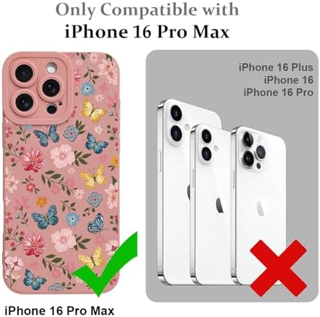 LSL Funda para iPhone 13, diseño de flores moradas, diseño de estampado de flores, TPU suave, lente de cámara completa, anti-caídas, antiarañazos, a prueba de golpes, funda protectora delgada para