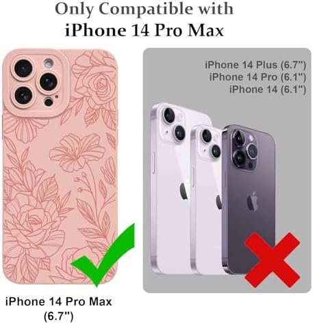 LSL Funda para iPhone 13, diseño de flores moradas, diseño de estampado de flores, TPU suave, lente de cámara completa, anti-caídas, antiarañazos, a prueba de golpes, funda protectora delgada para